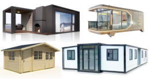 Modern Prefab Tiny Home – Assorted Designs Including Pods and Cabins