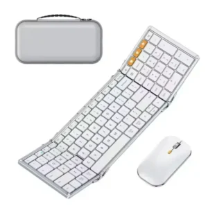 RGB Wireless Keyboard and Mouse Combo – Full Size 104 Keys