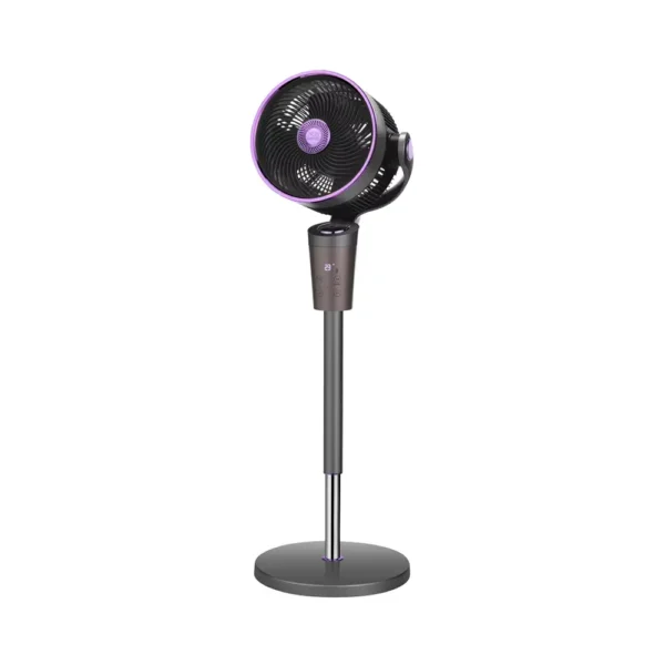 Electric remote control cooling fan with water mist and adjustable height – ideal for outdoor and household use