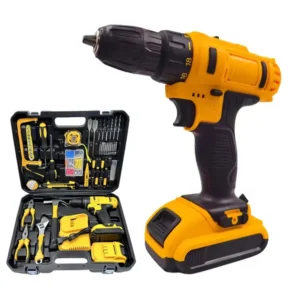Cordless Drill Combo Kit – Multifunctional Household Tool Set