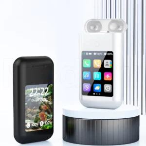 A98 BOX Wireless Earbuds with ANC ENC, Power Bank, and Flashlight – 3-in-1 Smart Gadget