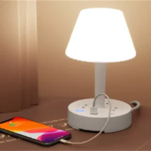 Mushroom LED Learning Light – USB Rechargeable Decorative Lamp